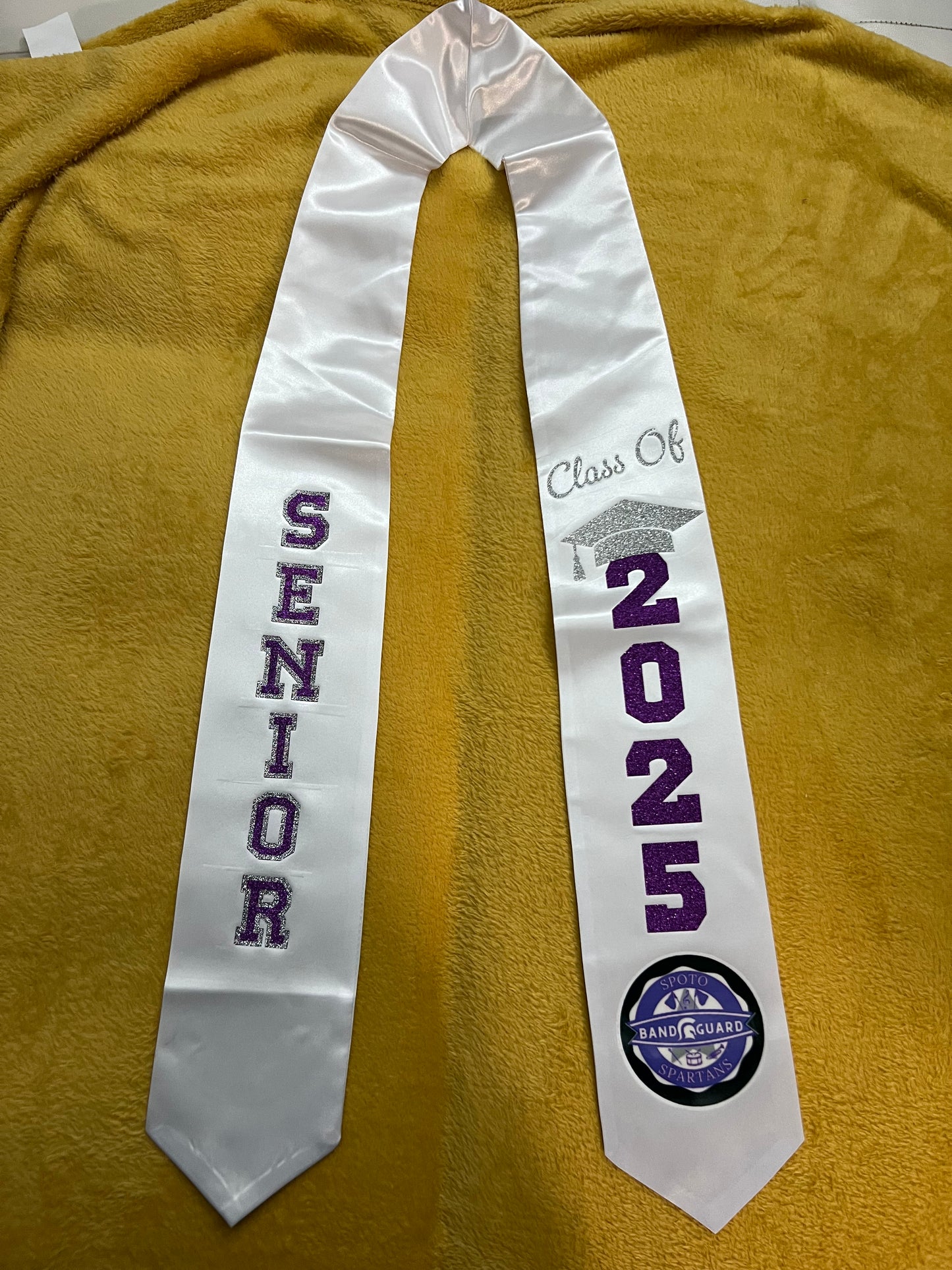 Graduation Vinyl Stole
