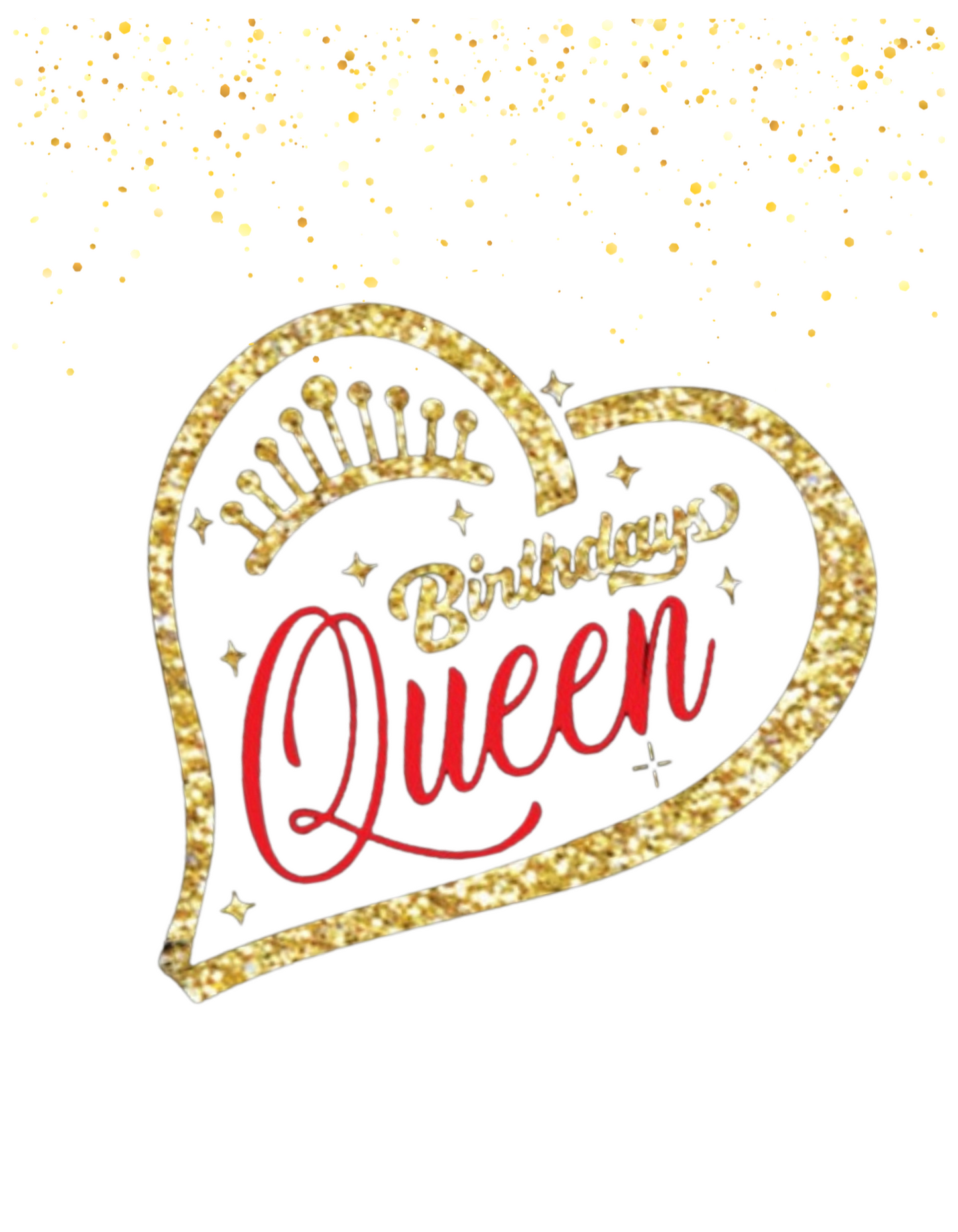 “Birthday Queen” T-shirts