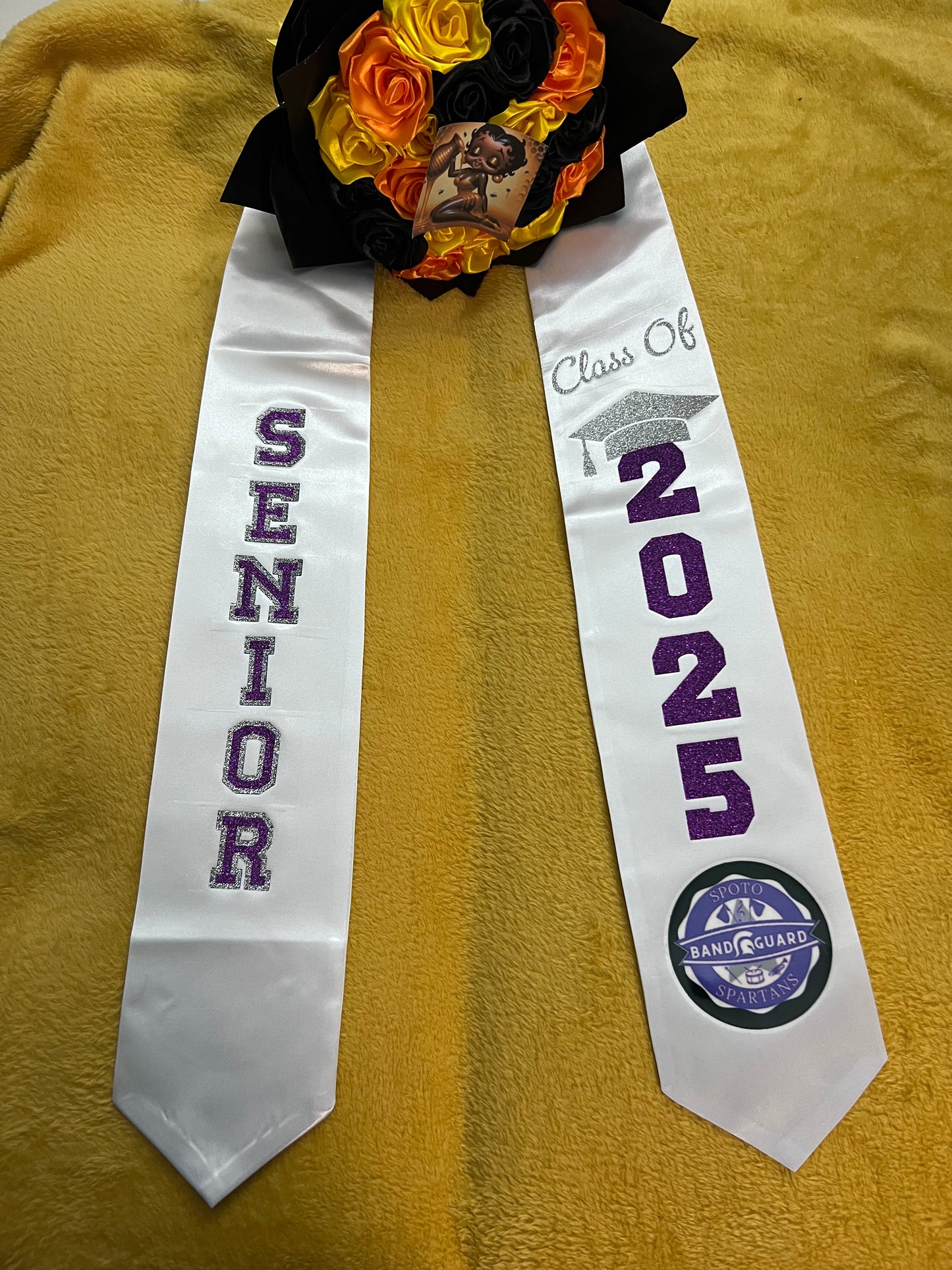 Graduation Vinyl Stole