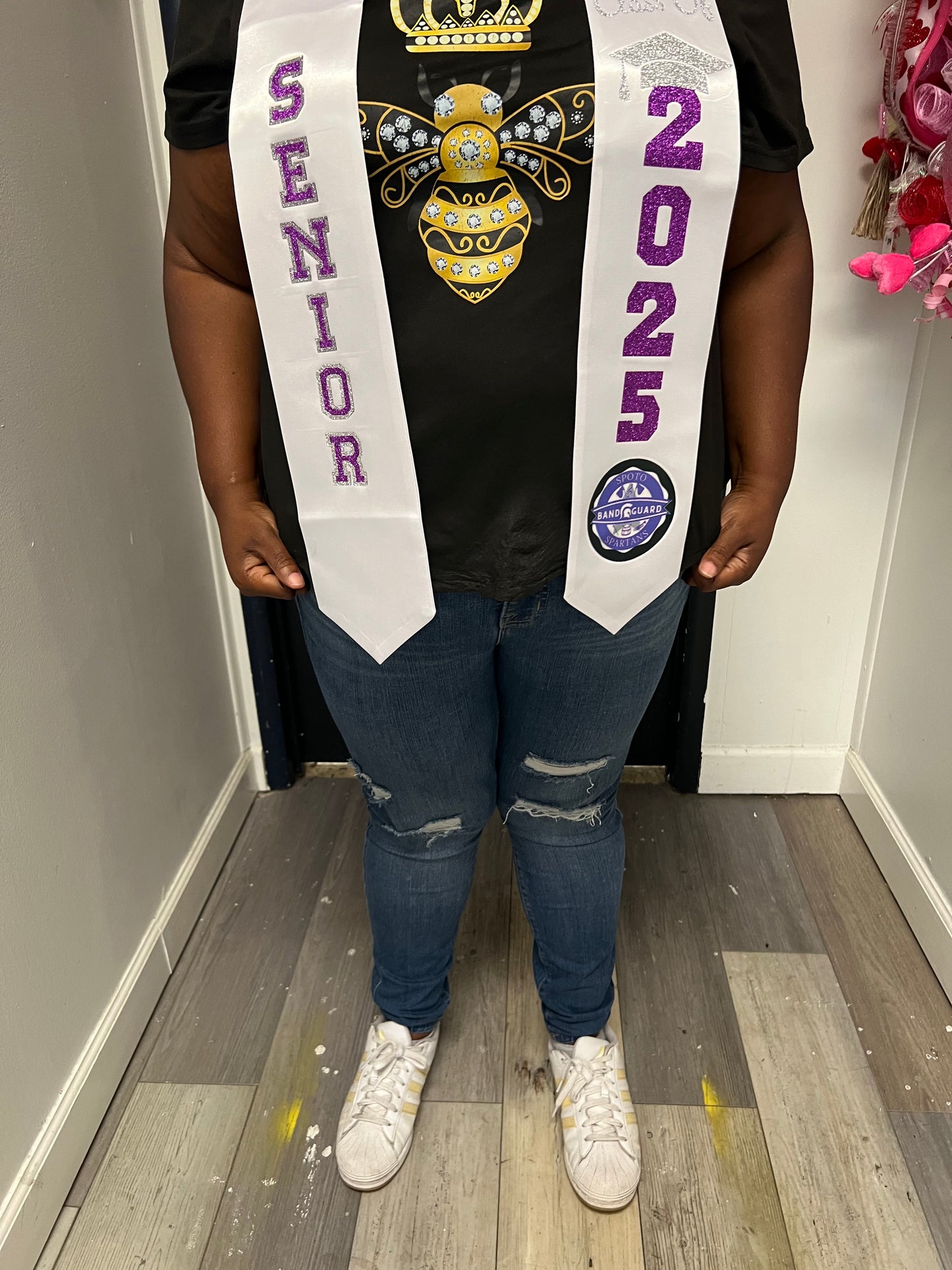 Graduation Vinyl Stole