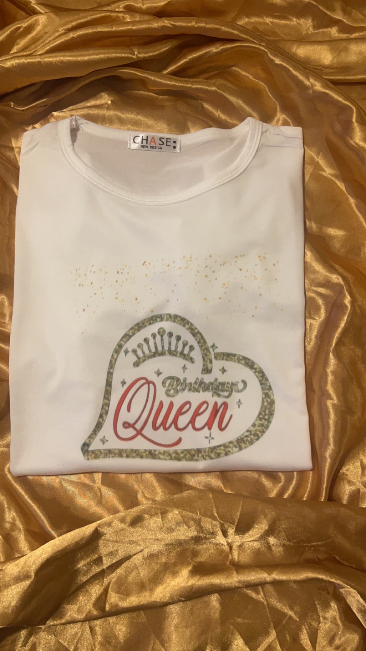 “Birthday Queen” T-shirts