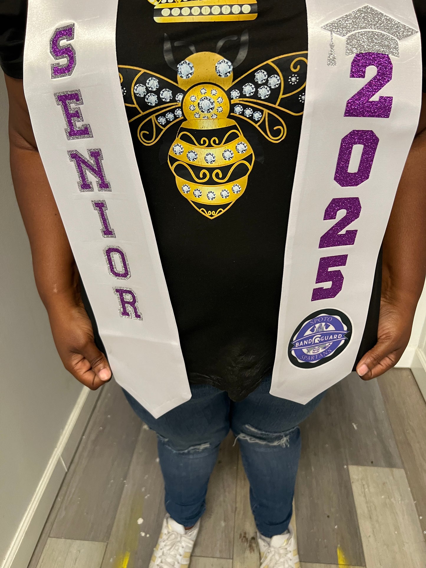 Graduation Vinyl Stole