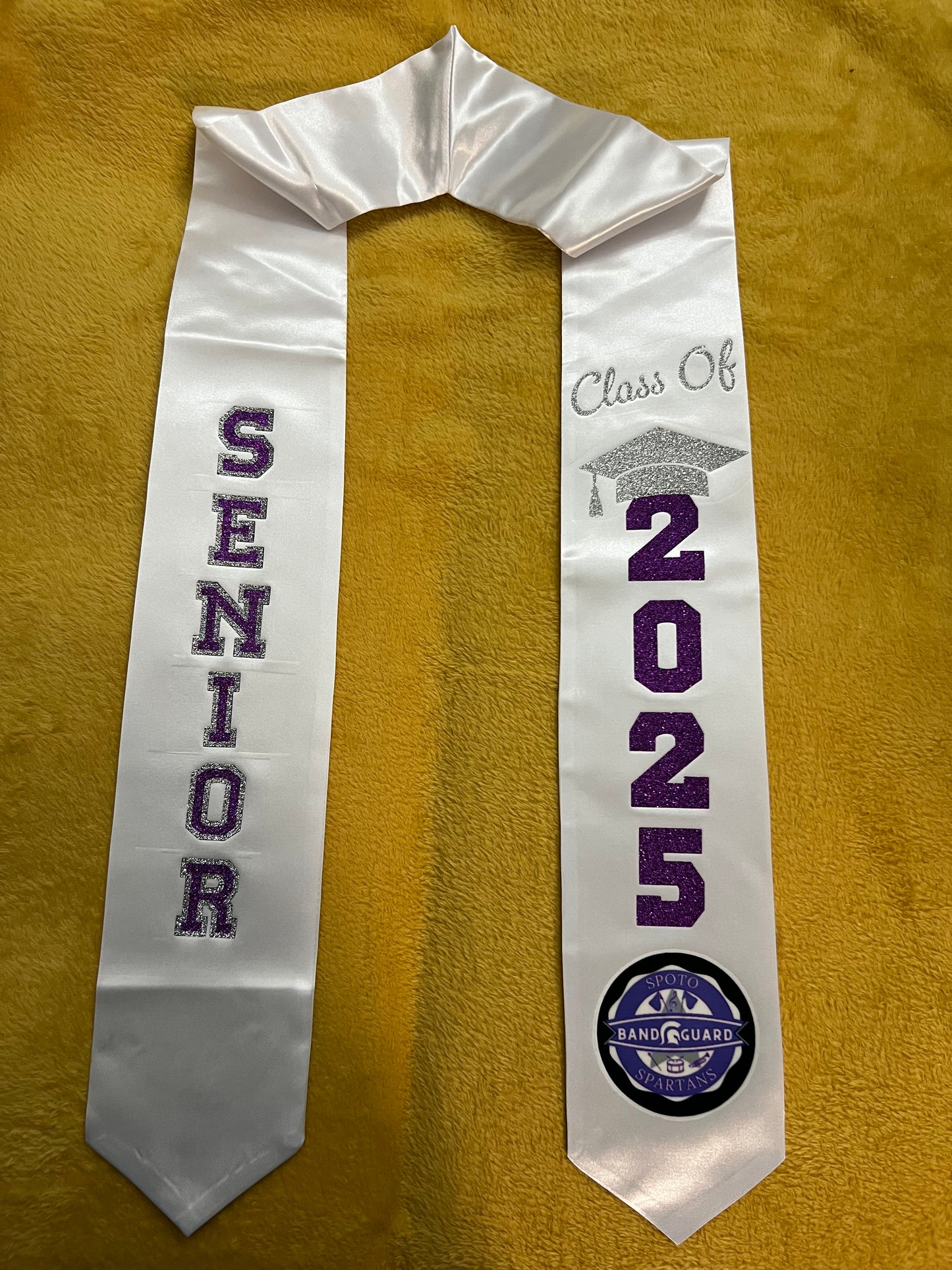 Graduation Vinyl Stole