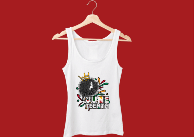 “Love Our Curls” Juneteenth Tank
