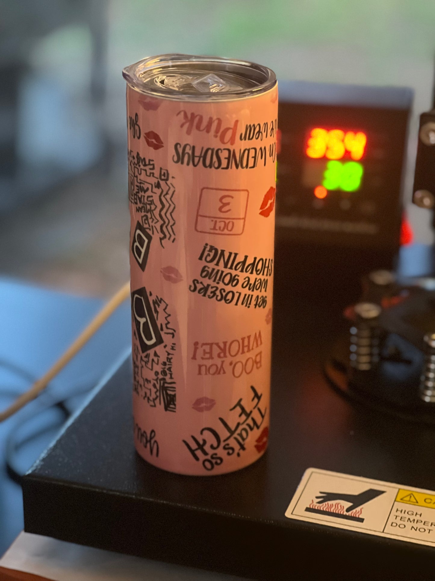 ‘Upside Down Burn Book’- Tumbler