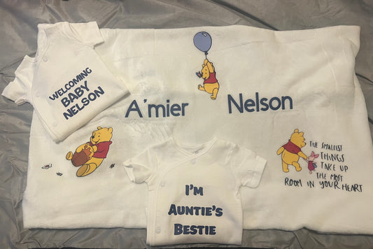 Baby Onesie & Blanket Bundle