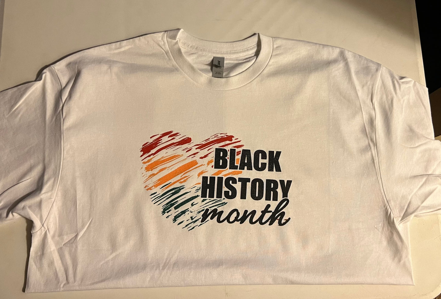 Heart: Black History Month Tshirt