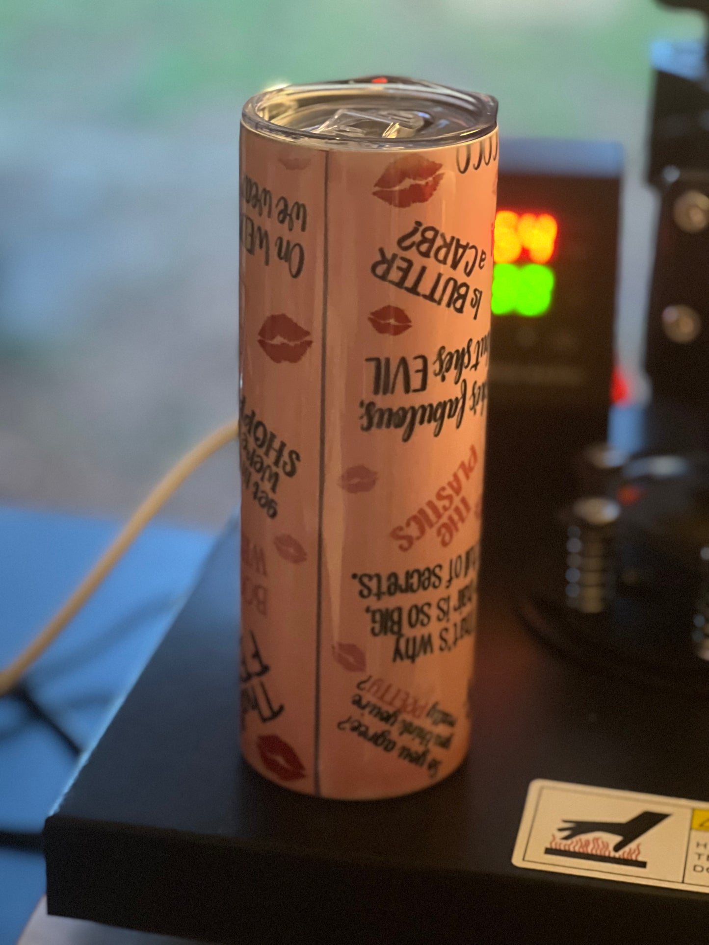 ‘Upside Down Burn Book’- Tumbler