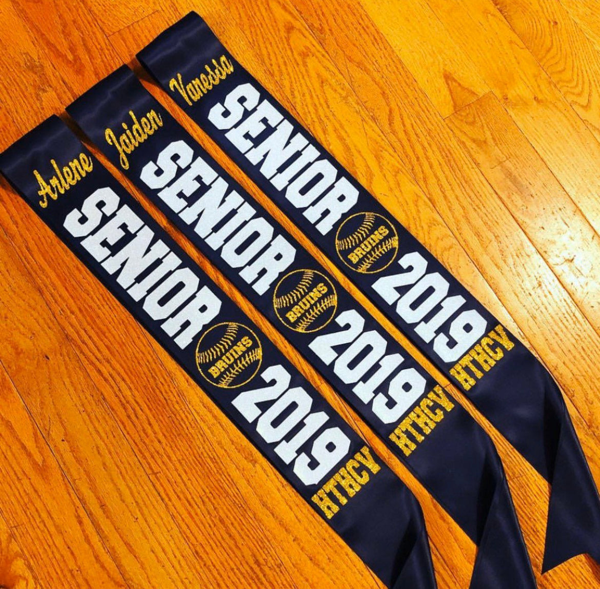 Senior Night Sashes